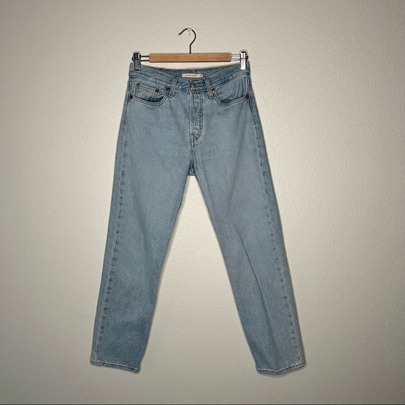 Levi’s Wedgie Straight button fly jeans size 27 - Picture 3 of 11